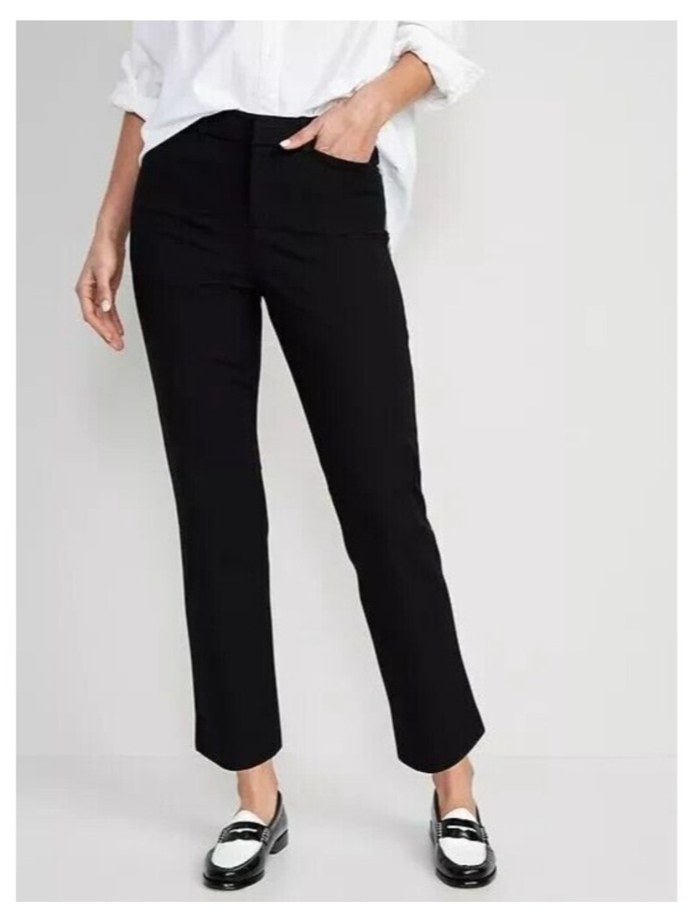 Old Navy High Rise Pixie Straight Pants